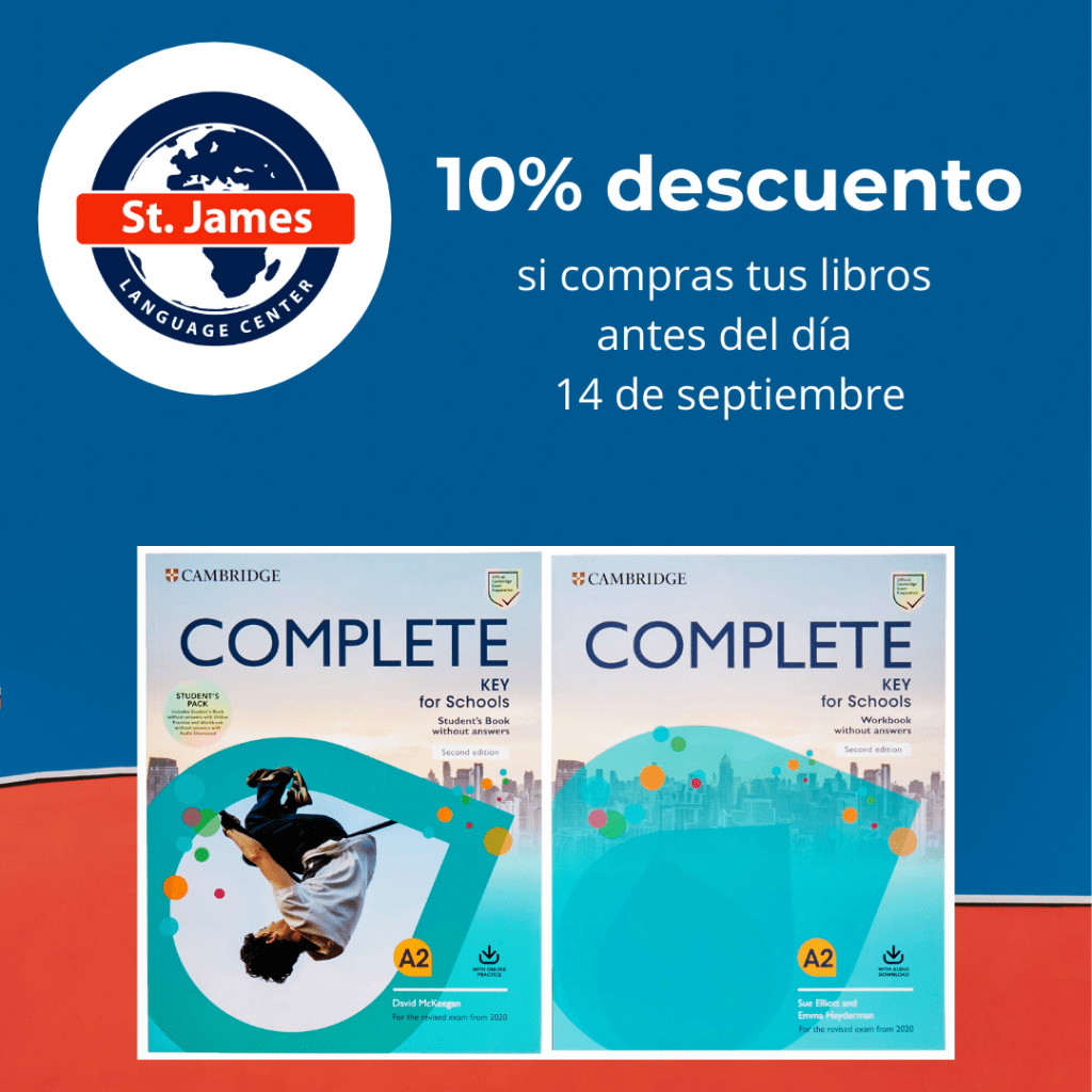 descuento libros st. james hasta el 14 septiembre
