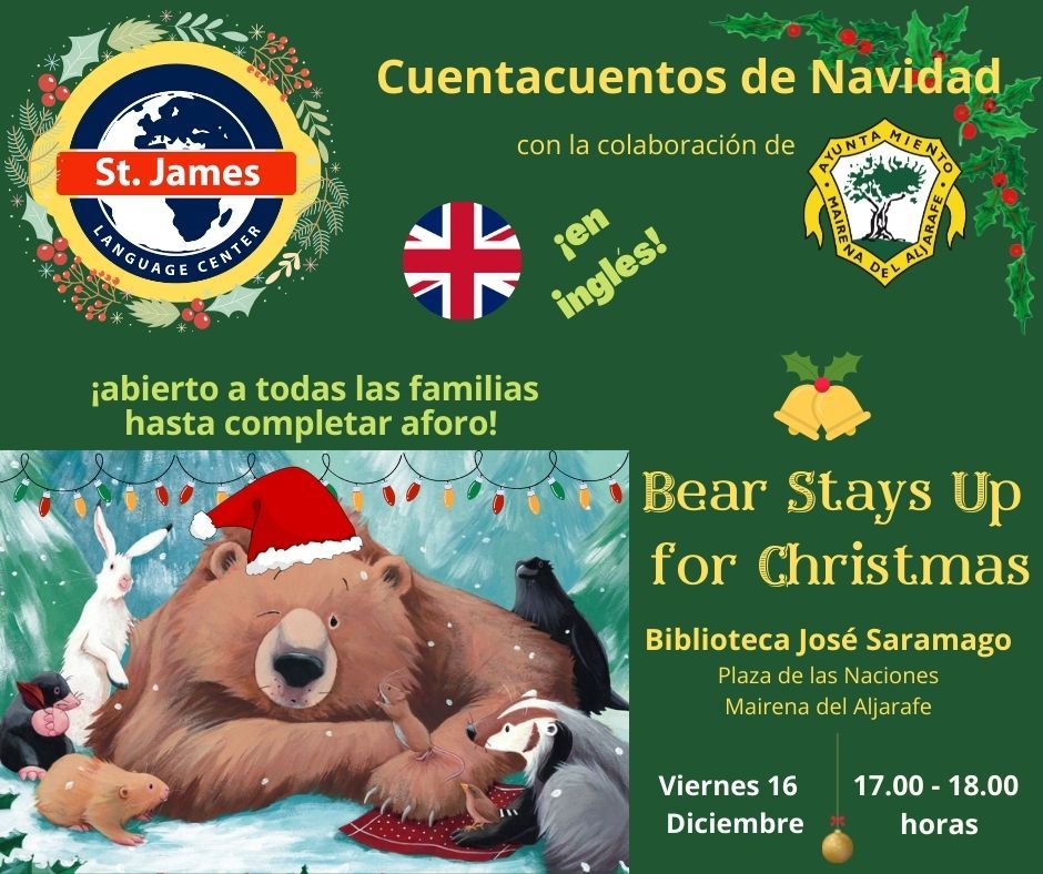 Cuentacuentos inglés niños jóvenes Sevilla Aljarafe Mairena San Juan