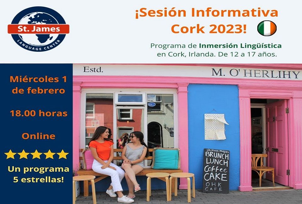 Cursos Inglés Extranjero Verano 2023 Irlanda Cork