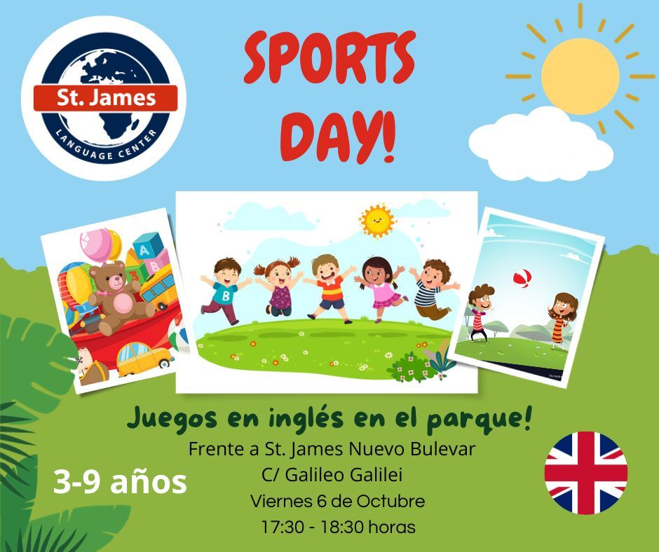 inglés-sports-day-Sevilla-Aljarafe-Mairena-San-Juan-niños-jóvenes