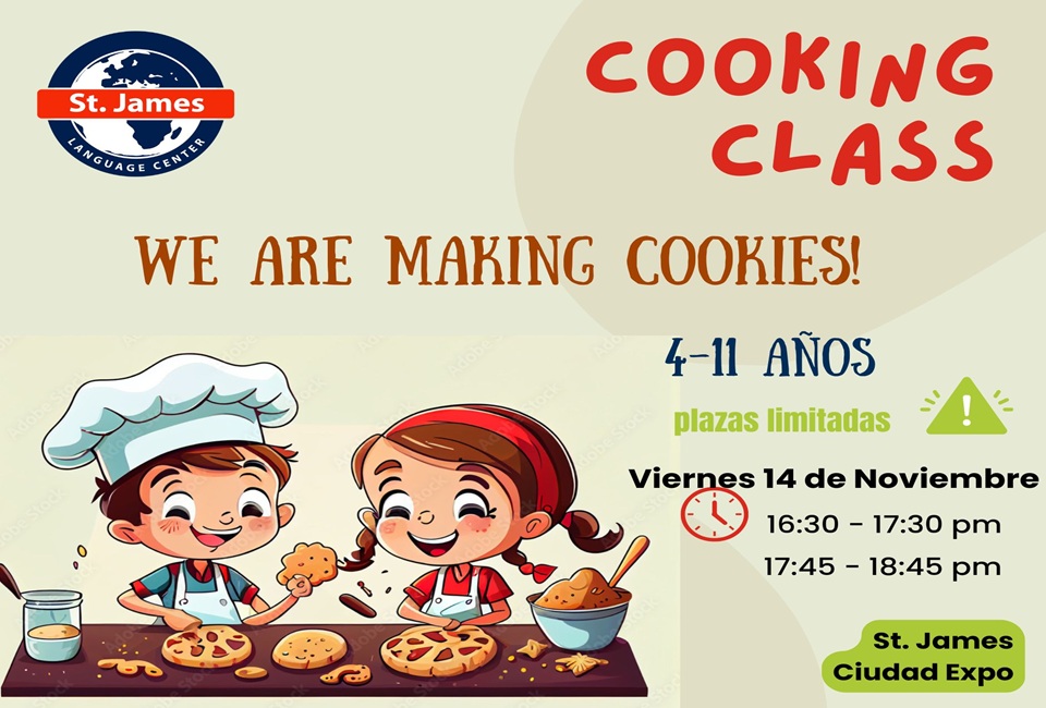 Taller Cocina en inglés