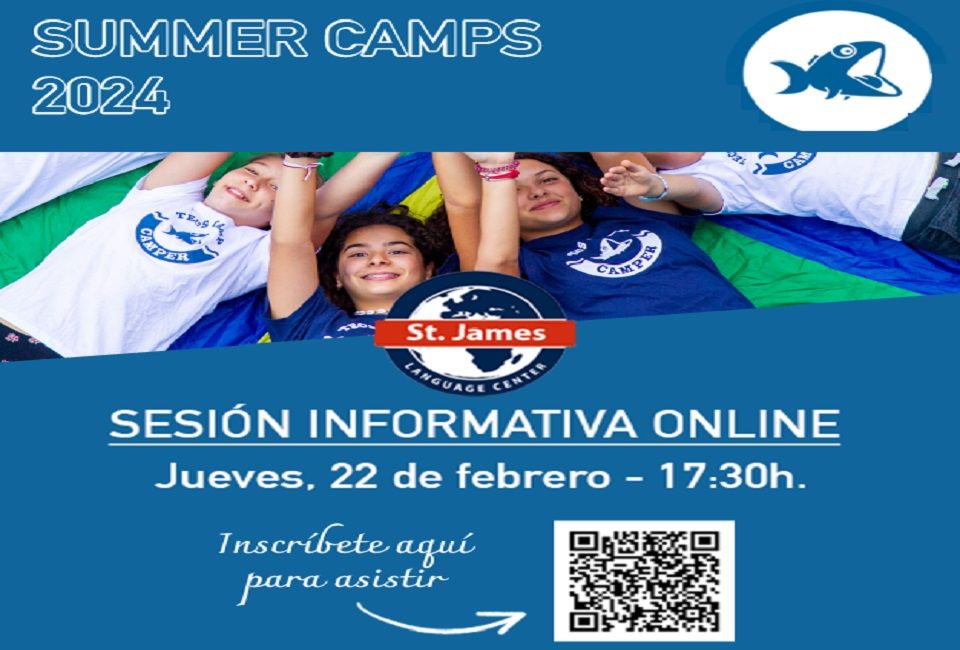 Campamento de Verano en Inglés 2024 para niños y jóvenes