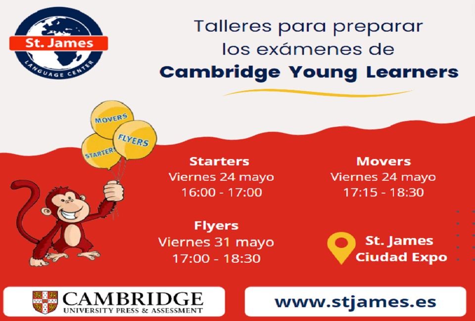 Examenes-Cambridge-ingles-Young-learners-talleres-Sevilla-Aljarafe-Mairena-San-Juan