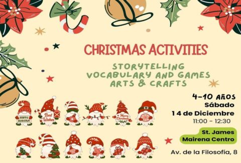 Clases-Inglés-Niños-Sevilla-Aljarafe-Mairena-San-Juan-Navidades-Actividades