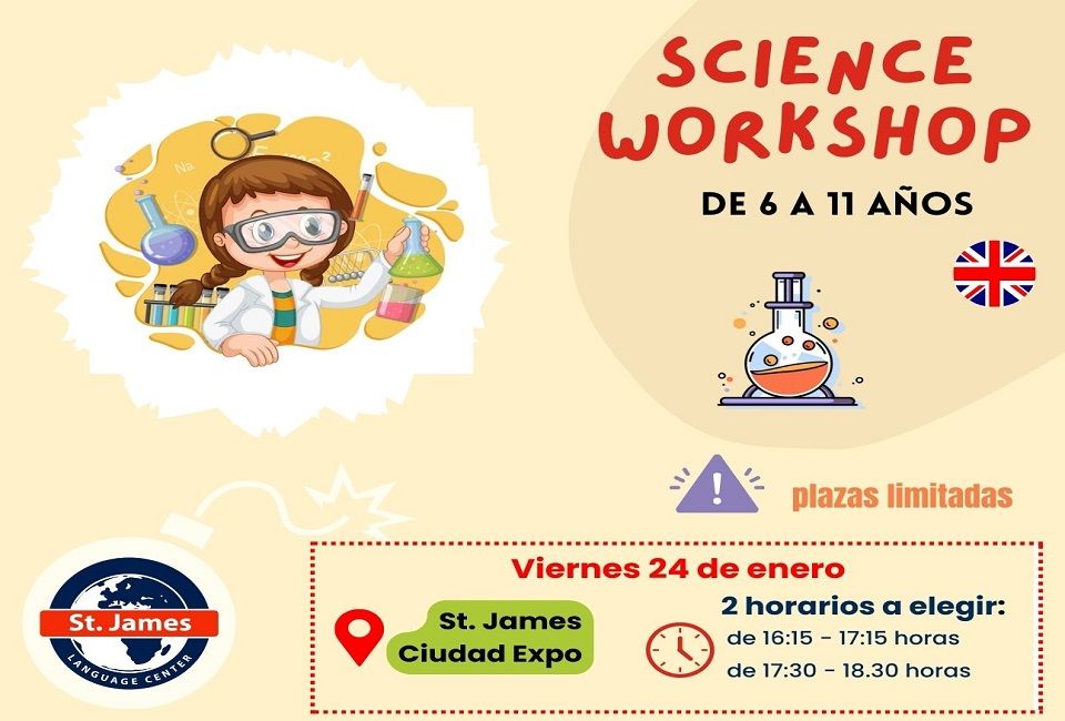 taller de ciencias en inglés