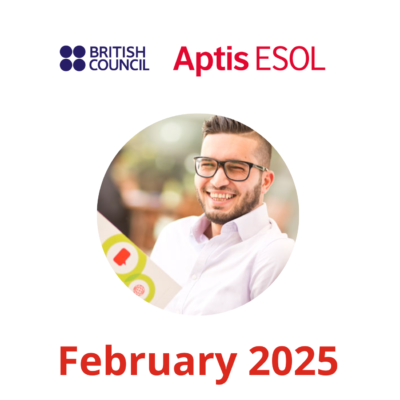 Examen Aptis British Council Inglés Febrero 2025