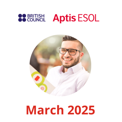 Examen Aptis British Council Inglés Marzo 2025