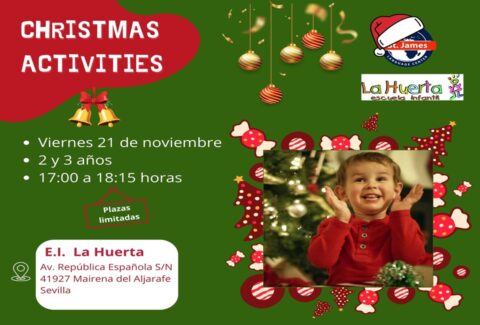 actividades de Navidad en E.I. La Huerta