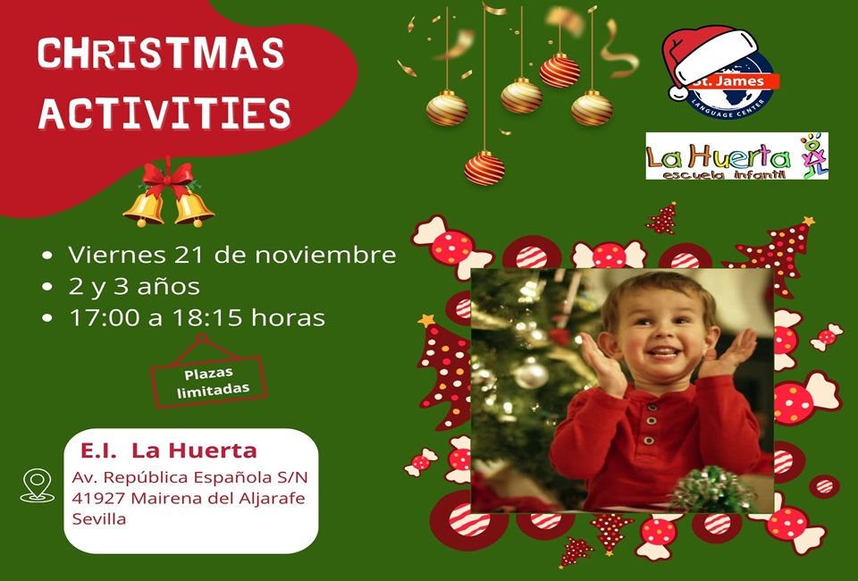actividades de Navidad en E.I. La Huerta
