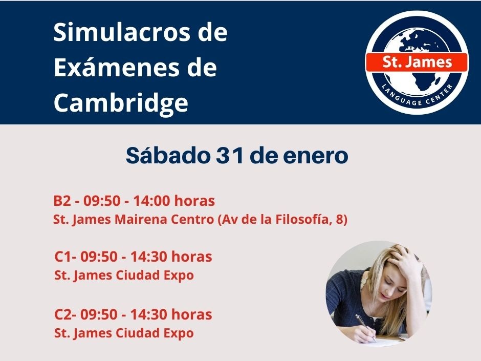Simulacros Exámenes Cambridge Mairena Aljarafe San Juan Sevilla